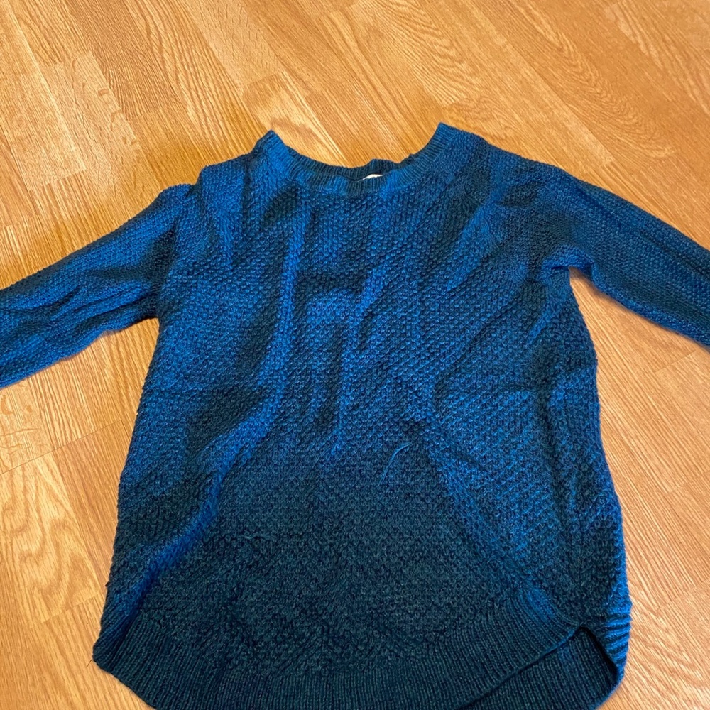 Blue sweater